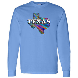 Texas Long Sleeve State T- Shirt