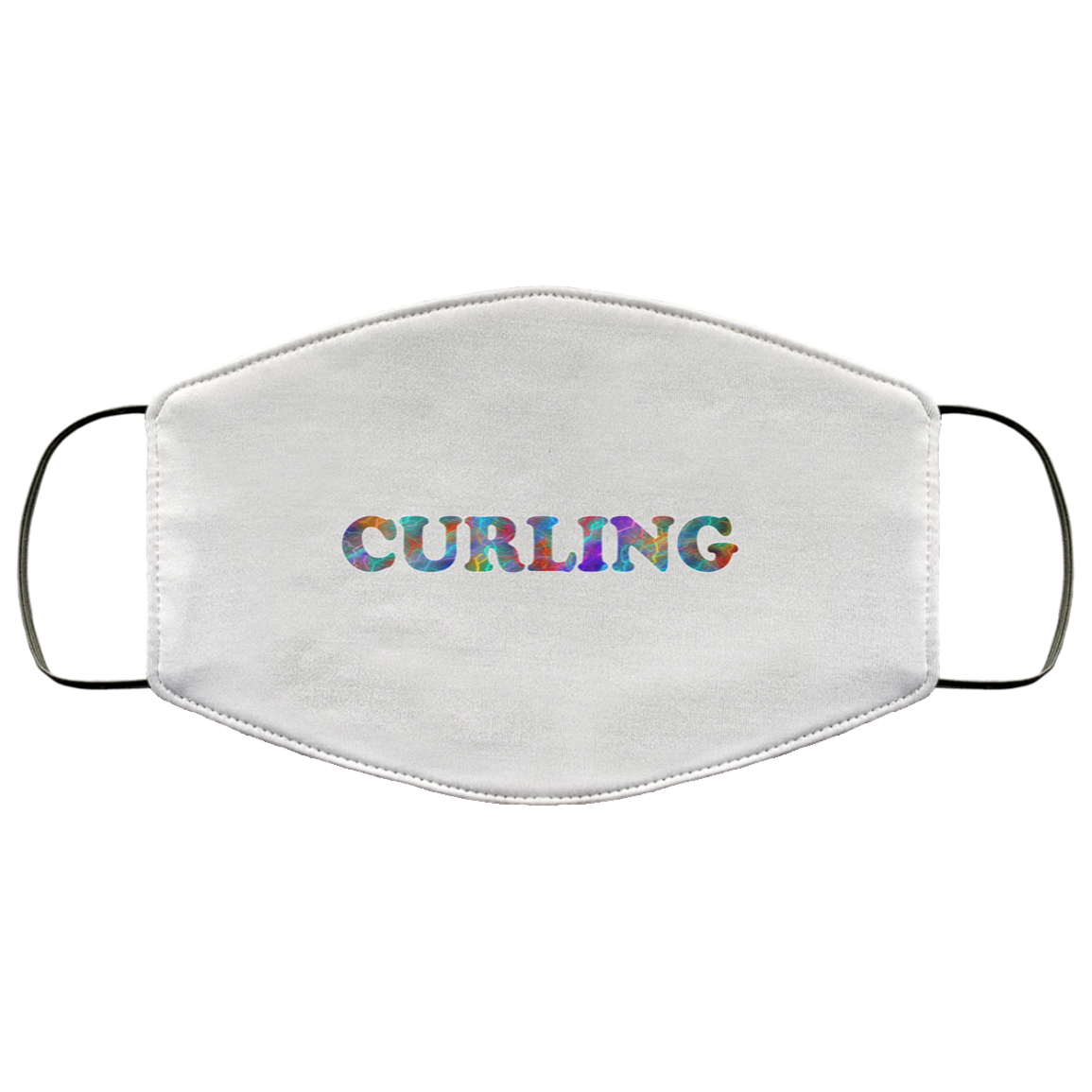 Curling 2 Layer Protective Mask