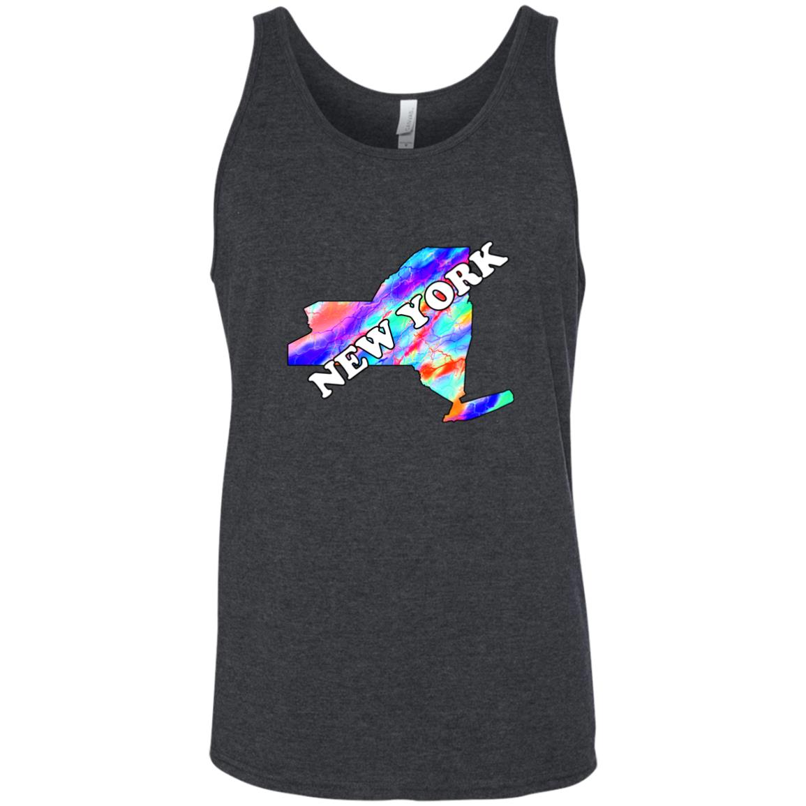 New York Sleeveless Unisex Tee