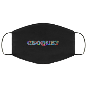 Croquet 2 Layer Protective Mask