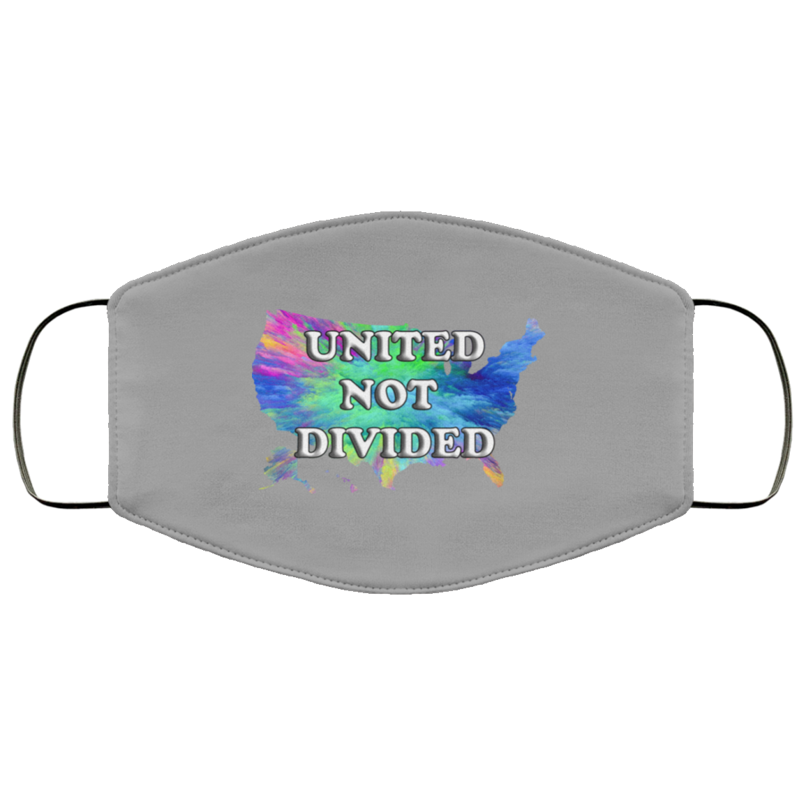 United Not Divided (USA) 3 Layer Protective Face Mask