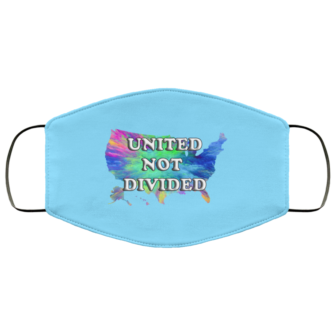 United Not Divided (USA) 3 Layer Protective Face Mask