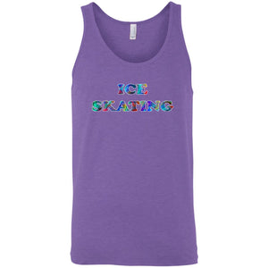 Ice Skating Sleeveless Unisex Tee