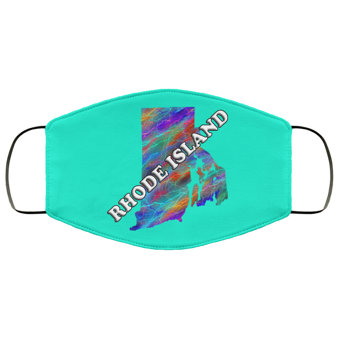 Rhode Island 2 Layer Protective Face Mask