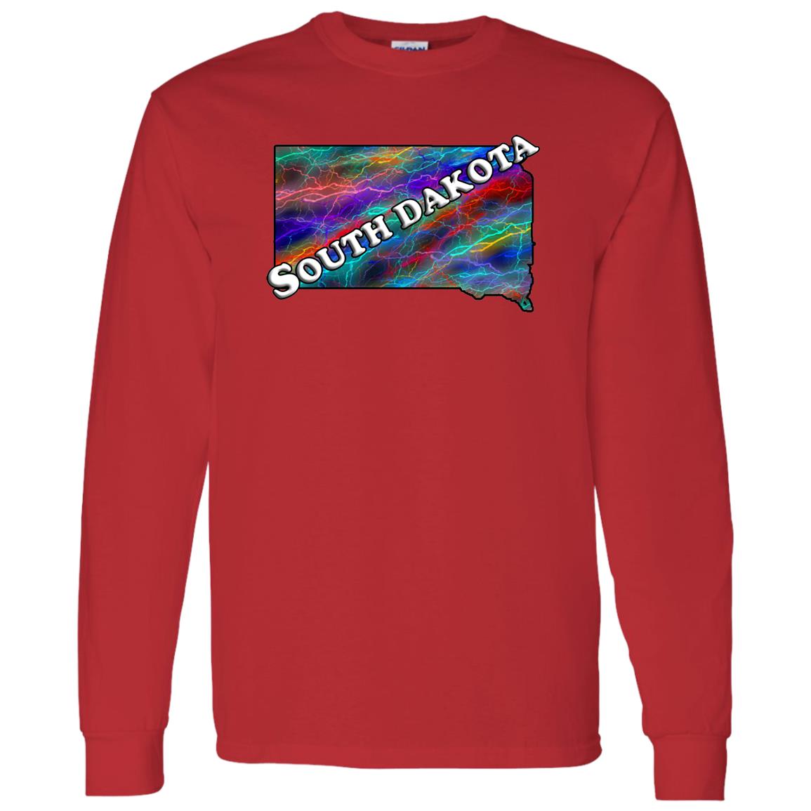 South Dakota Long Sleeve State T_Shirt