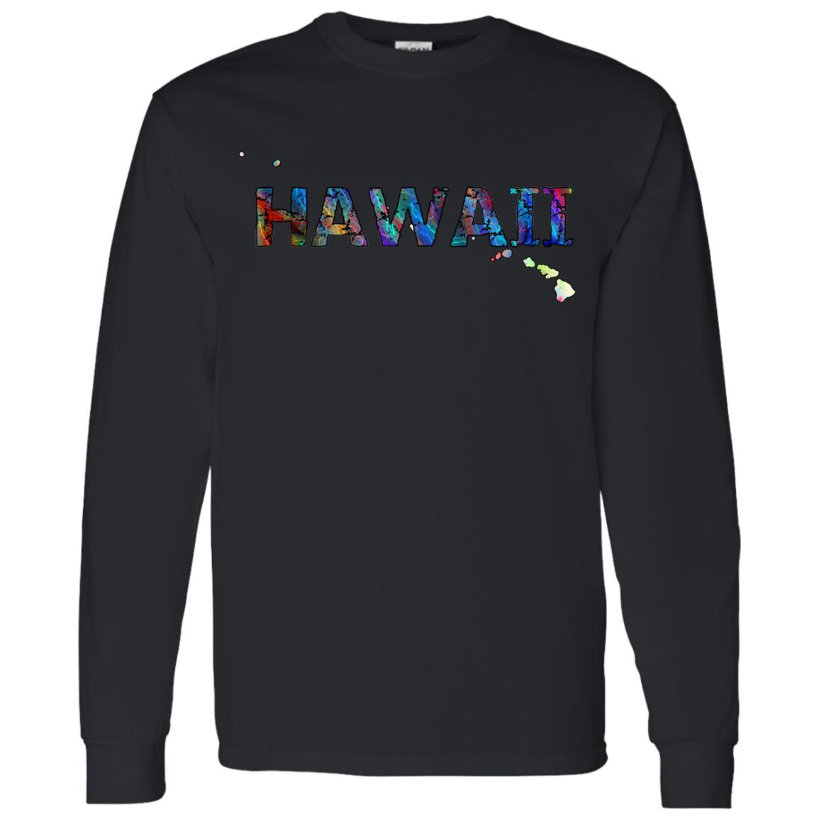 Hawaii Long Sleeve State T-Shirt
