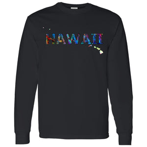 Hawaii Long Sleeve State T-Shirt