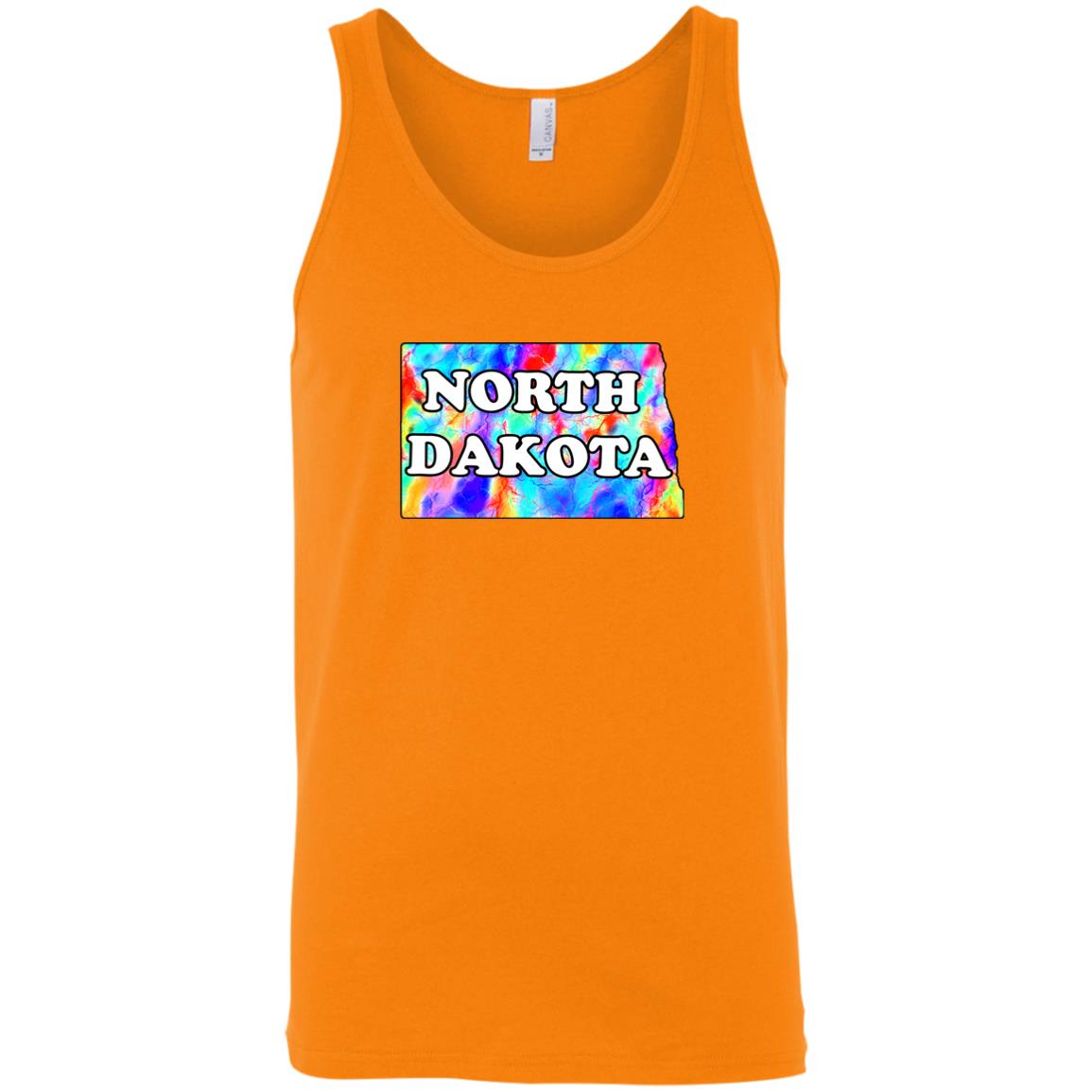 North Dakota Sleeveless Unisex Tee