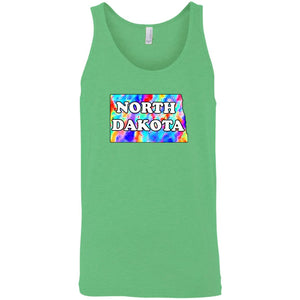 North Dakota Sleeveless Unisex Tee