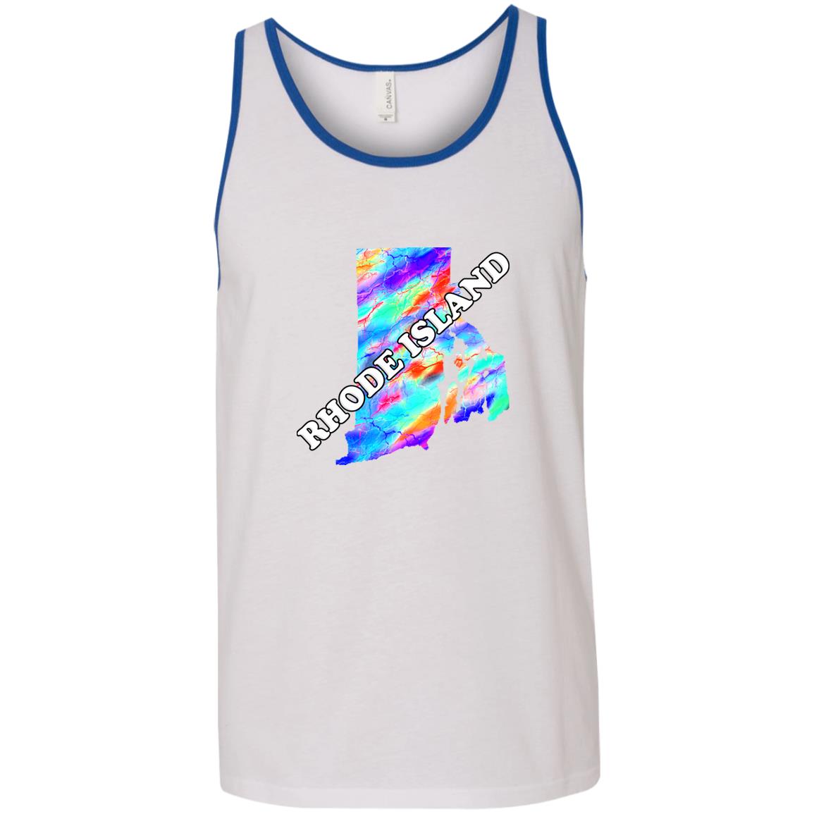 Rhode Island Sleeveless Unisex Tee