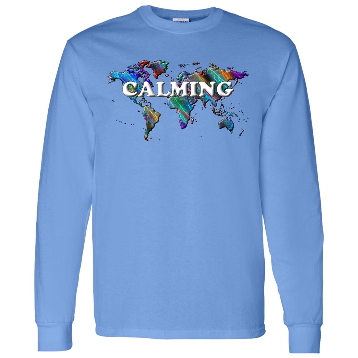 Calming Long Sleeve Statement T-Shirt