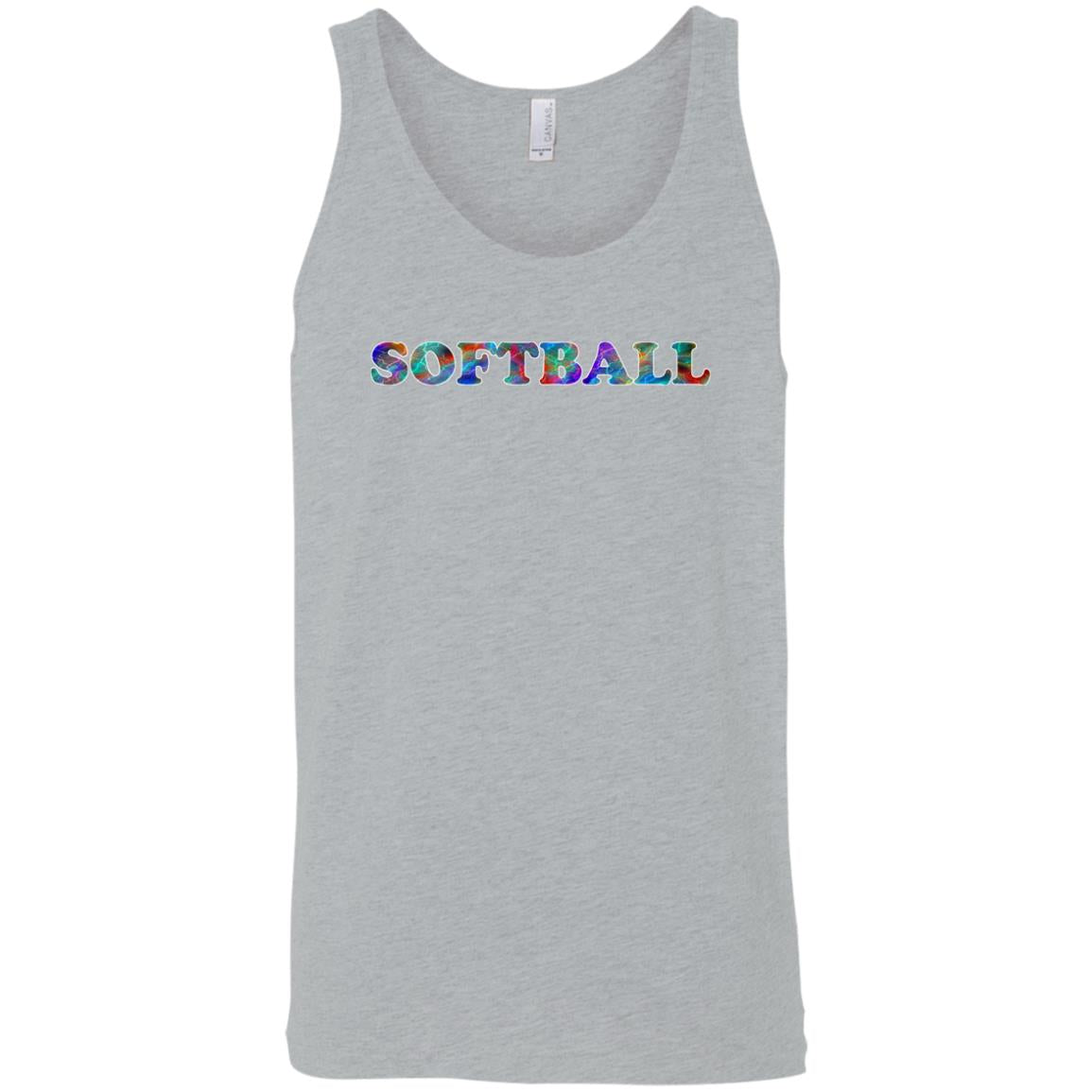 Softball Sleeveless Unisex Tee