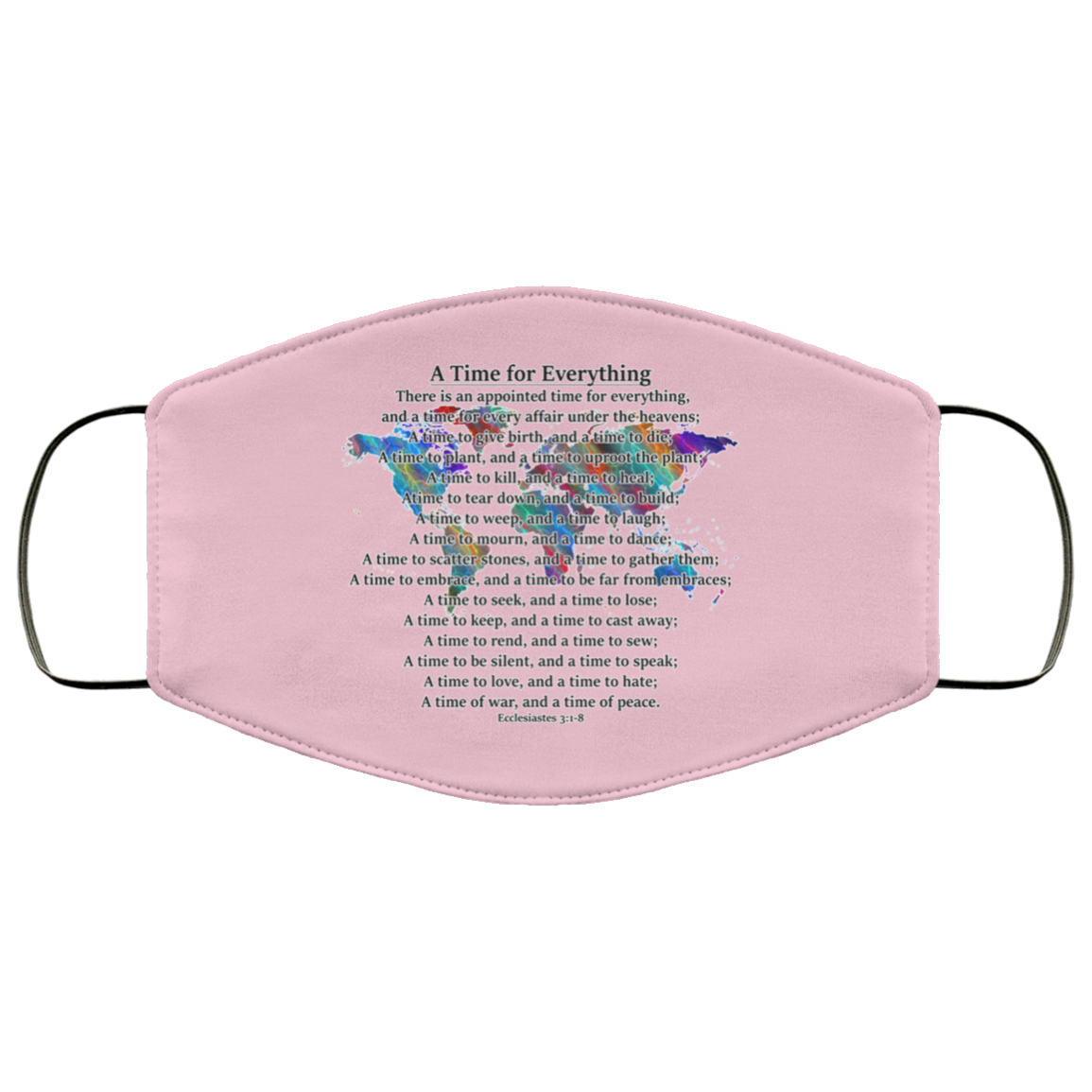 A Time for Everything 2 Layer Protective Mask