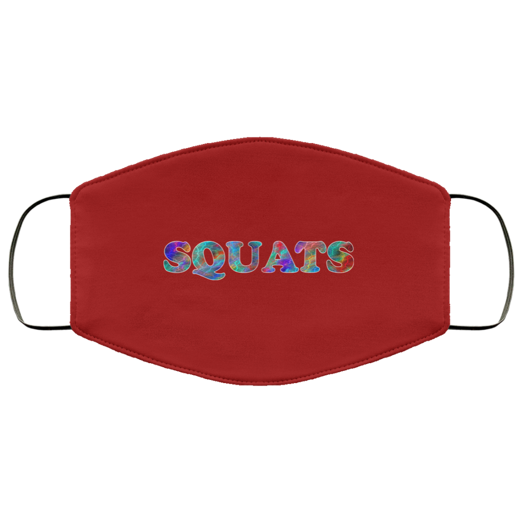 Squats 2 Layer Protective Mask