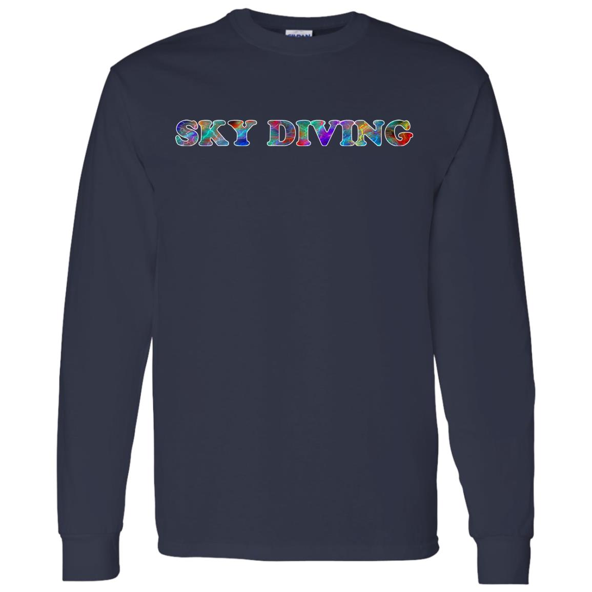 Sky Diving Long Sleeve T-Shirt