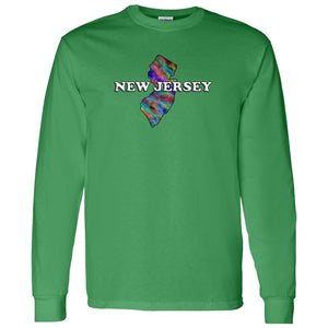 New Jersey Long Sleeve State T-Shirt