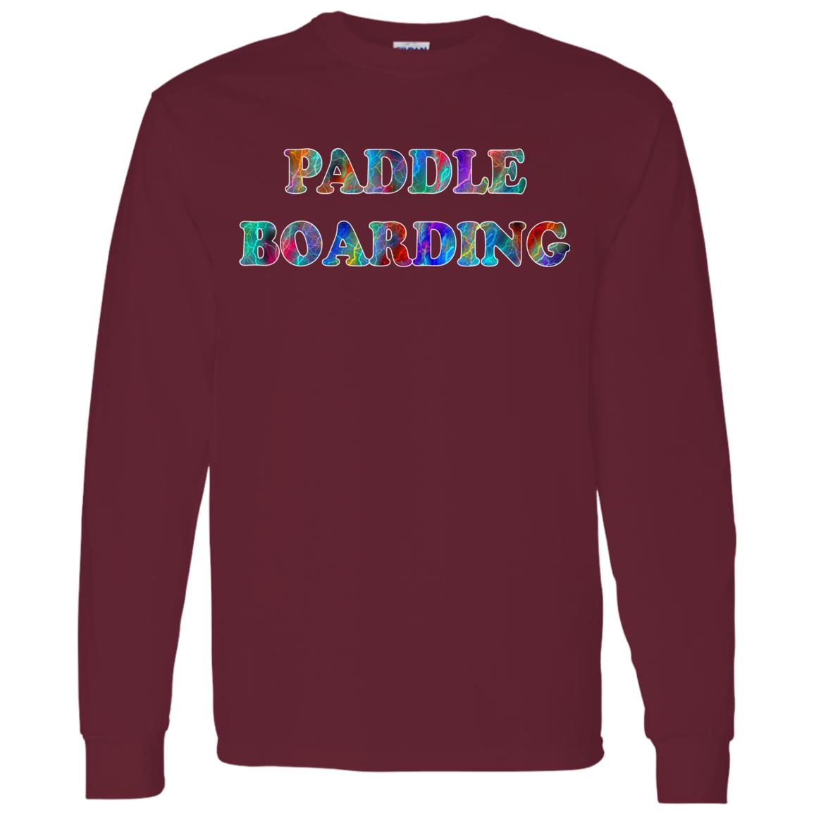 Paddle Boarding Long Sleeve Sport T_Shirt