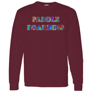 Paddle Boarding Long Sleeve Sport T_Shirt