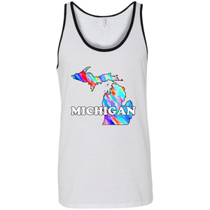 Michigan Sleeveless Unisex Tee