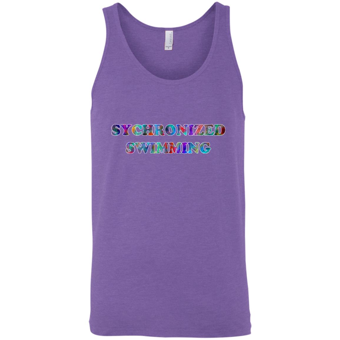 Sychronized Swimming Sleeveless Unisex Tee