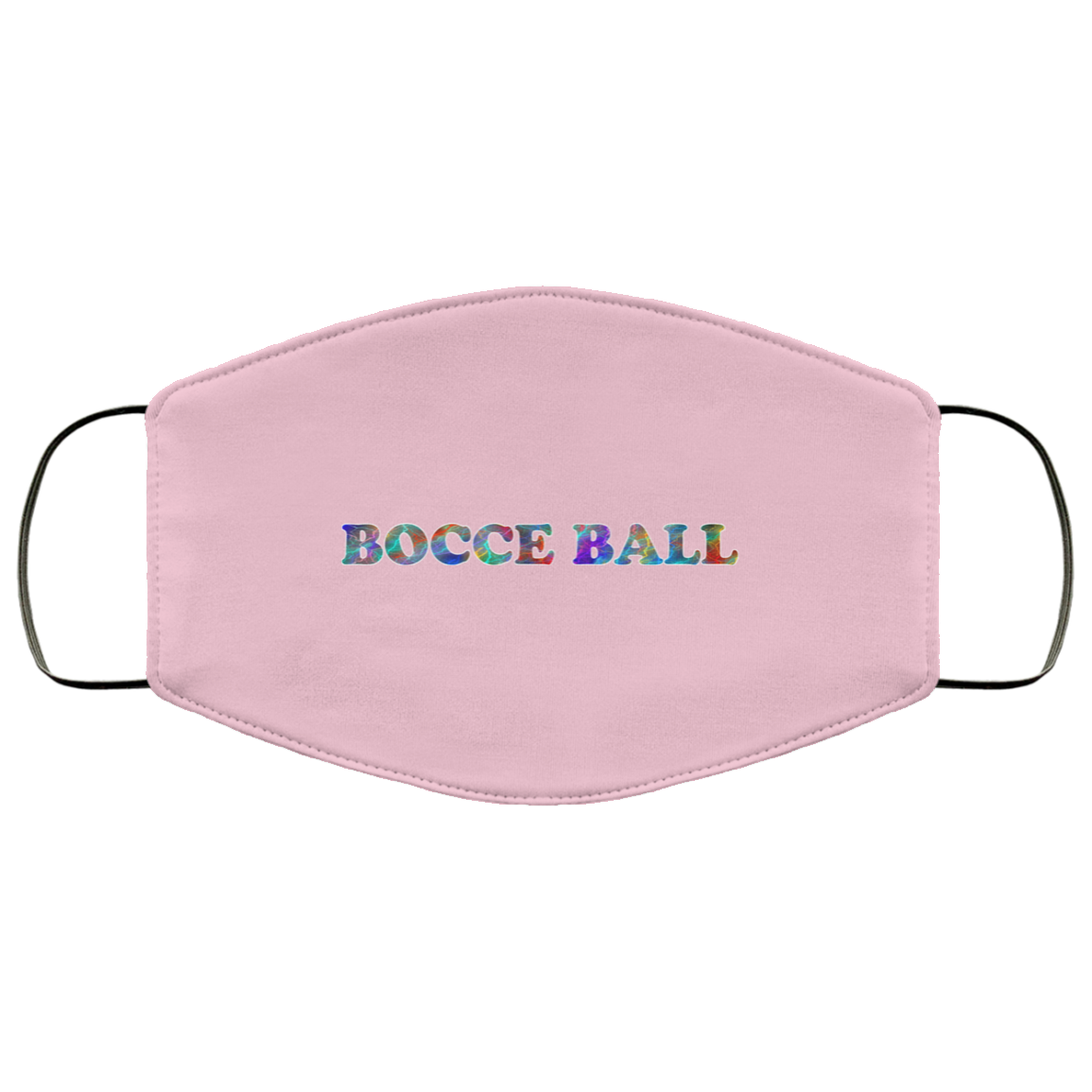 Bocce Ball 2 Layer Protective Mask