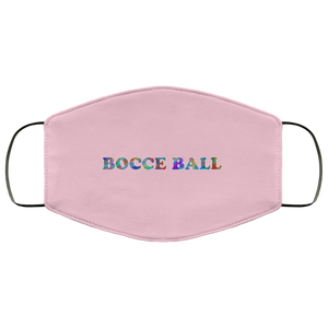 Bocce Ball 2 Layer Protective Mask