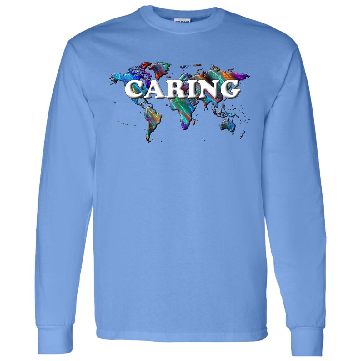 Caring Long Sleeve Statement T-Shirt