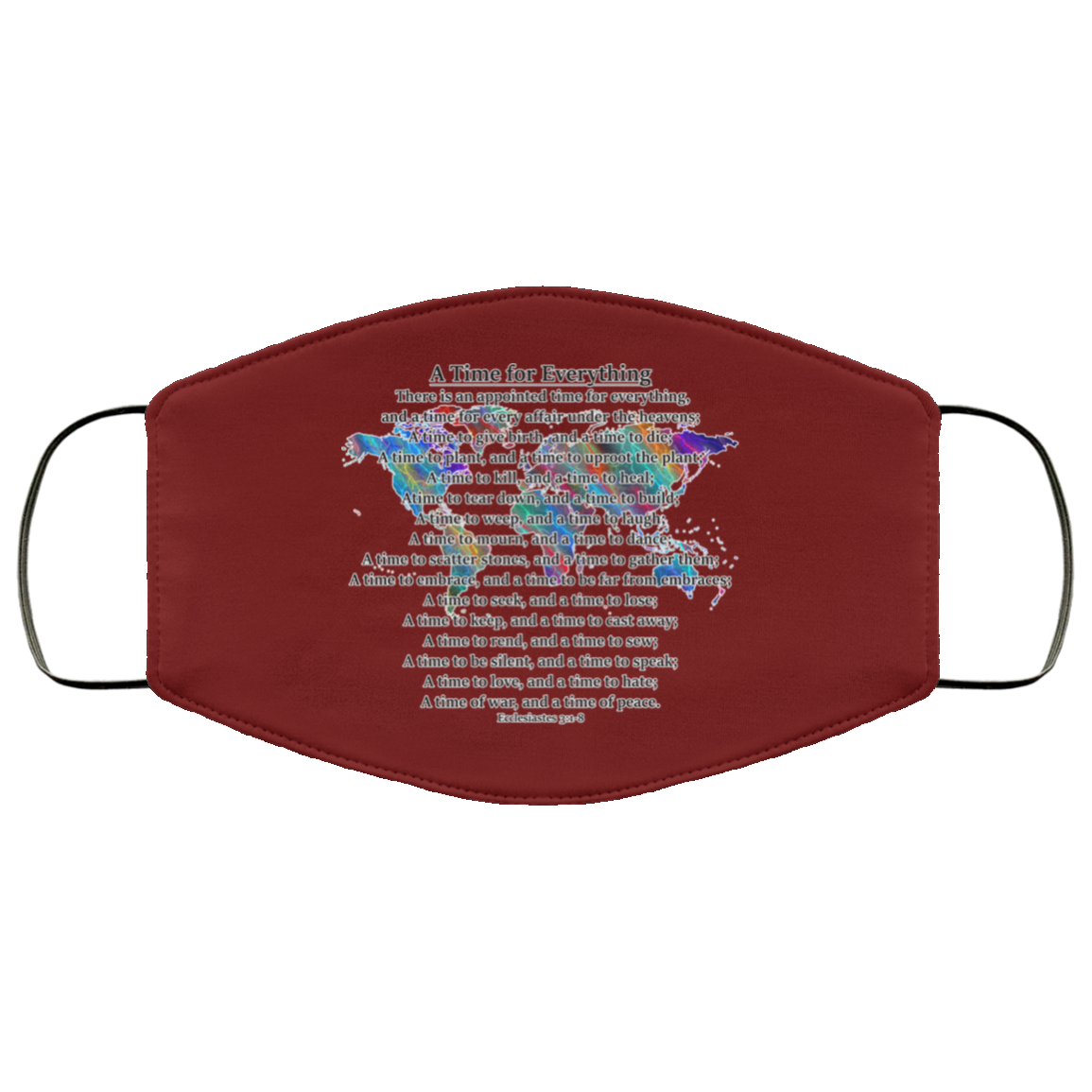 A Time for Everything 2 Layer Protective Mask