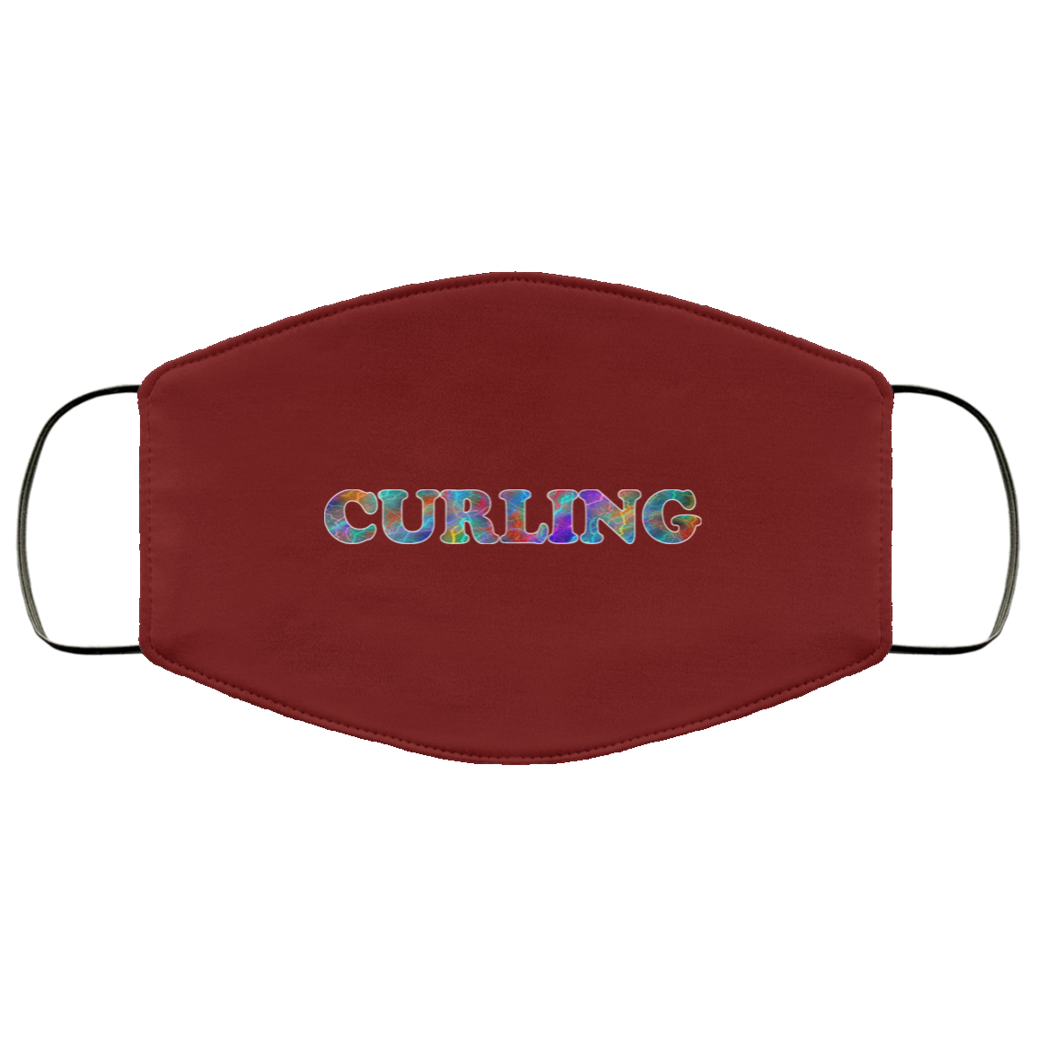 Curling 2 Layer Protective Mask