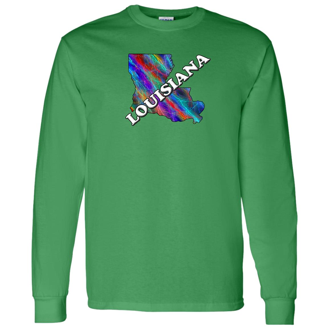 Louisiana Long Sleeve State T-Shirt
