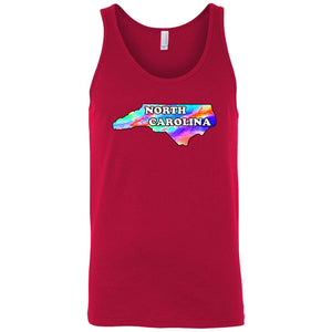 North Carolina Sleeveless Unisex Tee