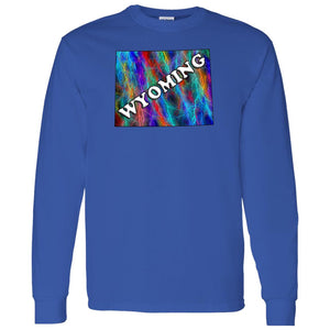 Wyoming Long Sleeve State T-Shirt