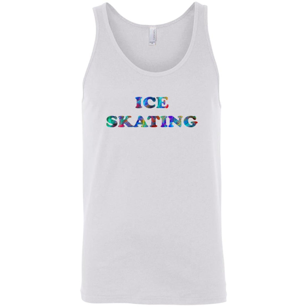 Ice Skating Sleeveless Unisex Tee