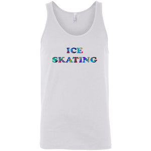 Ice Skating Sleeveless Unisex Tee