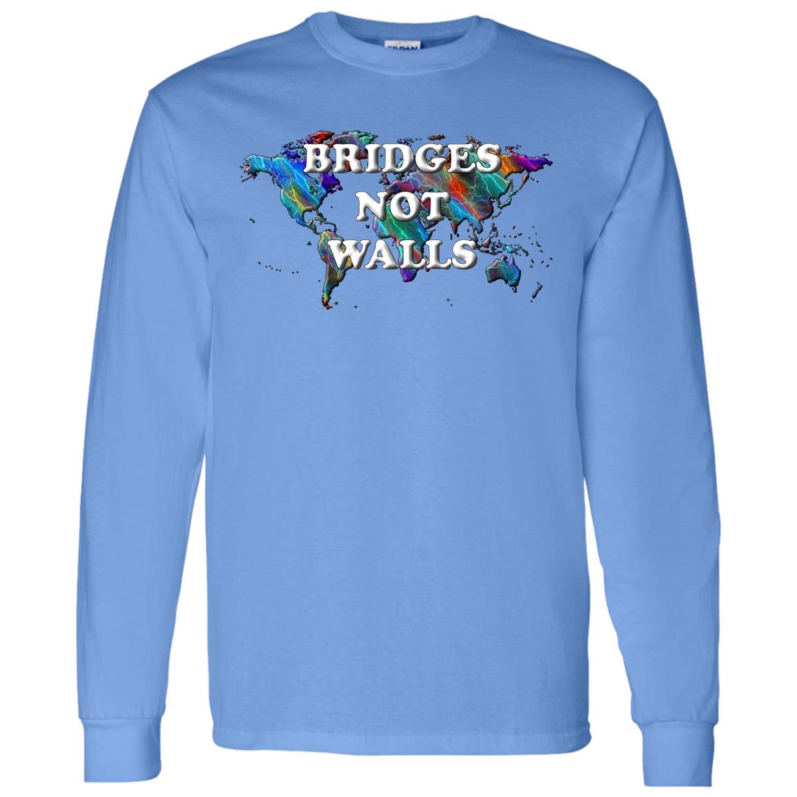 Bridges Not Walls Long Sleeve T-Shirt