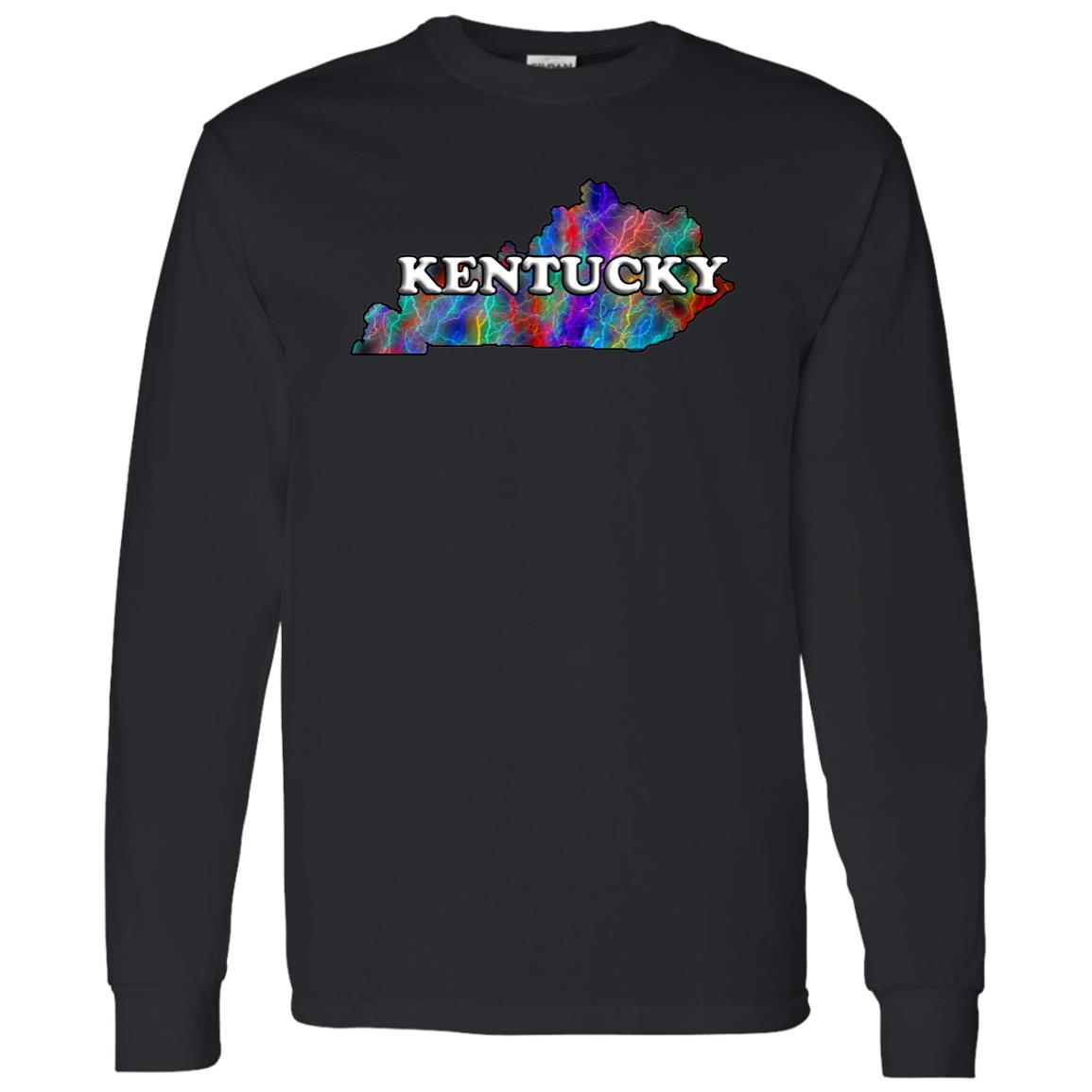 Kentucky Long Sleeve State T-Shirt