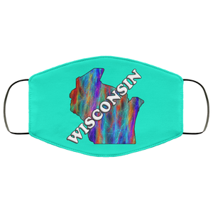 Wisconsin 2 Layer Protective Face Mask
