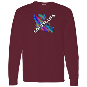 Louisiana Long Sleeve State T-Shirt