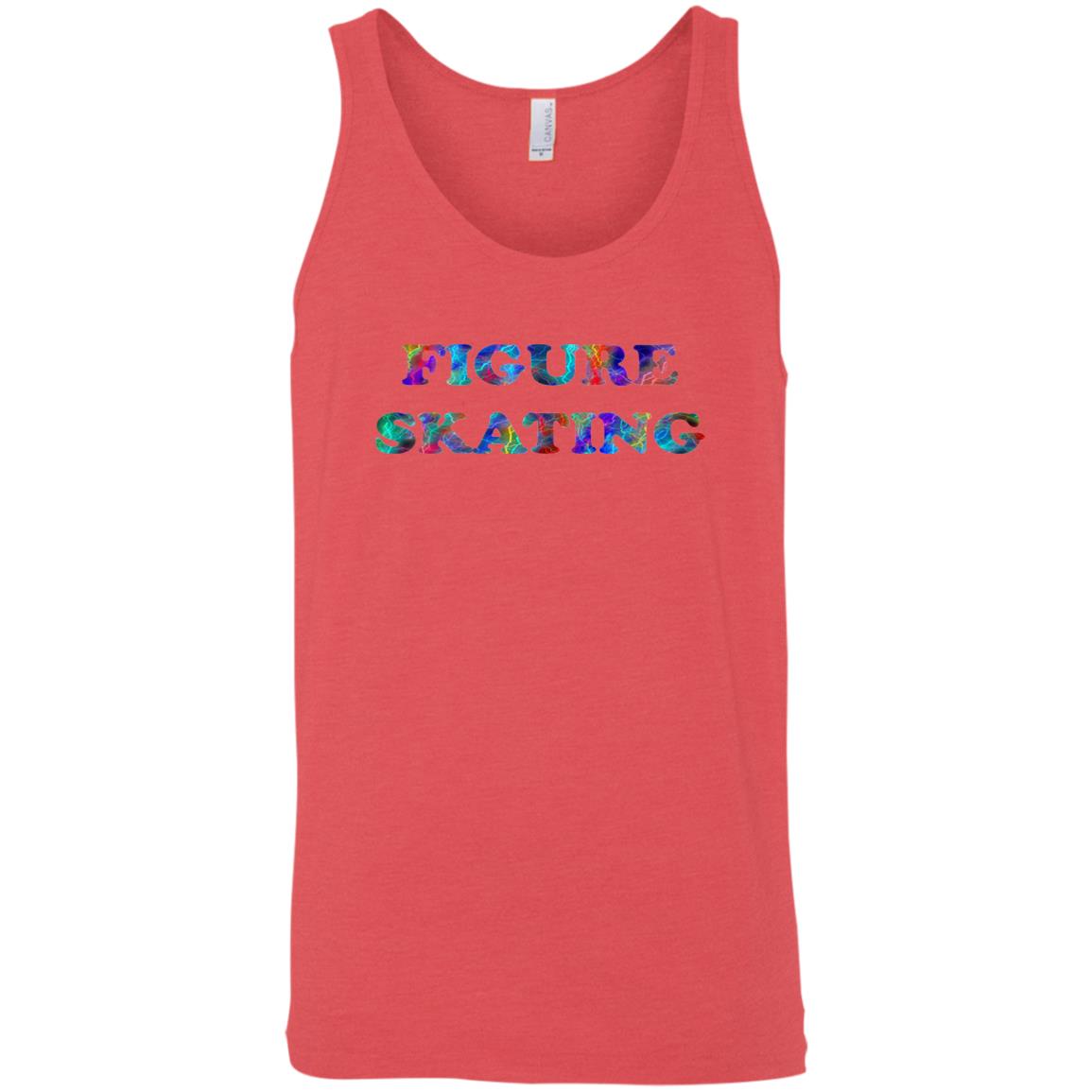 Figure Skating Sleeveless Unisex Tee