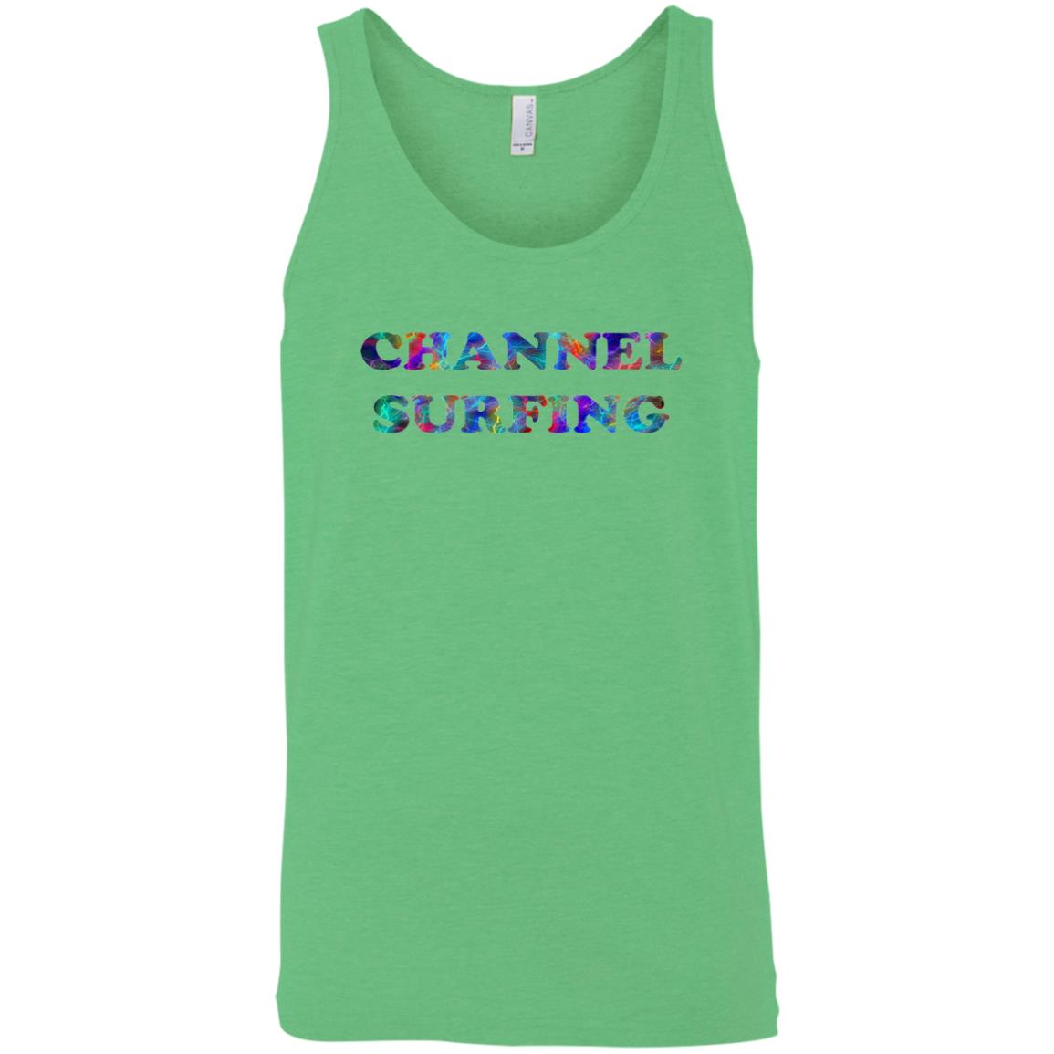 Channel Surfing Sleeveless Unisex Tee