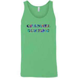 Channel Surfing Sleeveless Unisex Tee