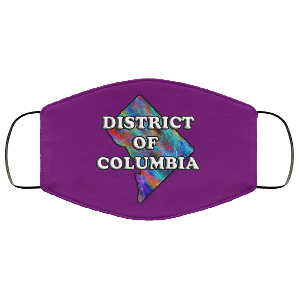 District of Columbia 2 Layer Protective Face Mask