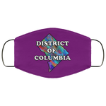 District of Columbia 2 Layer Protective Face Mask