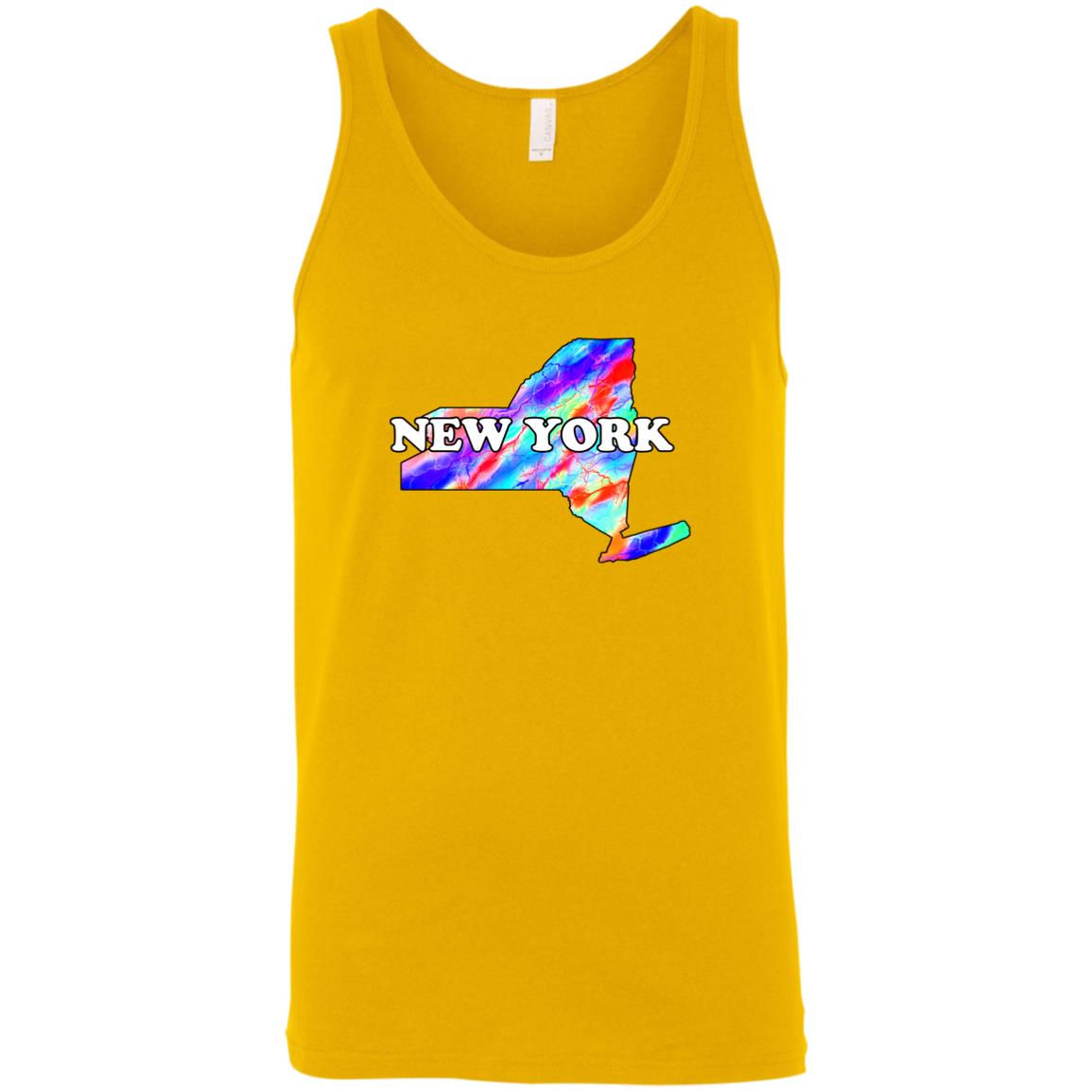New York Sleeveless Unisex Tee