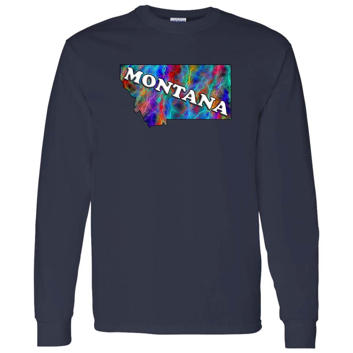 Montana Long Sleeve State T-Shirt