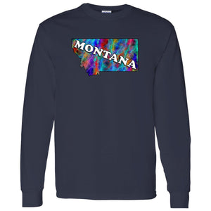 Montana Long Sleeve State T-Shirt