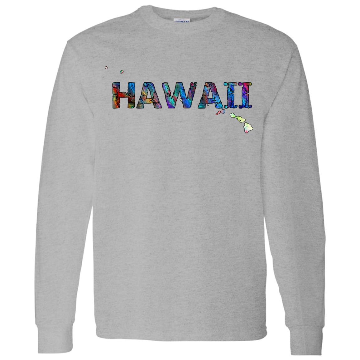 Hawaii Long Sleeve State T-Shirt
