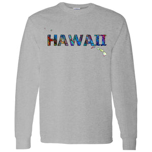 Hawaii Long Sleeve State T-Shirt