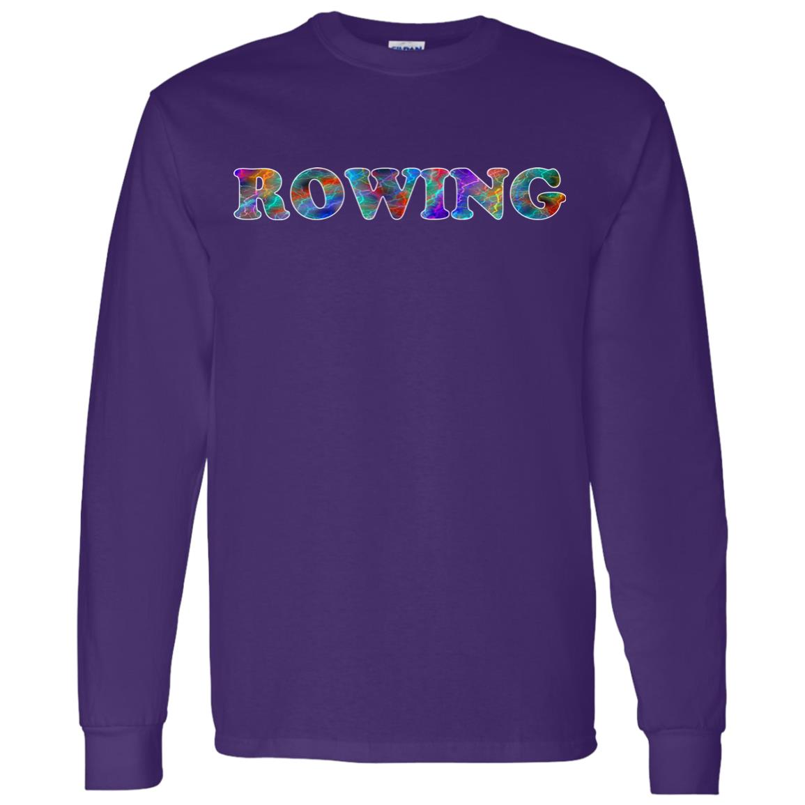 Rowing Long Sleeve Sport T-Shirt