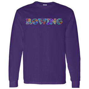 Rowing Long Sleeve Sport T-Shirt